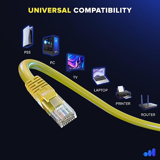 Maximm Cat 6 Ethernet Cable 1 ft - Image 6