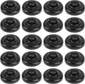 Magnet Zip Tie Mount Clips Magnetic Zip Ties Mount Base Holder Strong Wire Cable Holder Mount Wire Clips Management for Home Office Marine Electrical Wiring (D23 20Pcs)
