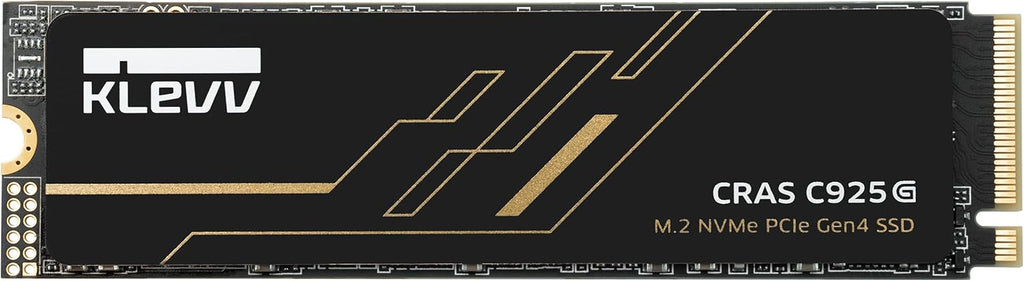 KLEVV CRAS C925G 2TB M.2 2280 NVMe PCIe Gen4x4 Internal Gaming SSD with Graphene Heatsink, Compatible with PS5, up to 7400MB/s (K02TBM2SP0-25G)