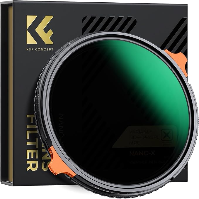 K&F CONCEPT 52mm ND4-64 ND Lens Filter Variable & CPL Polarizers Filter 2-in-1 by KFCONCEPT