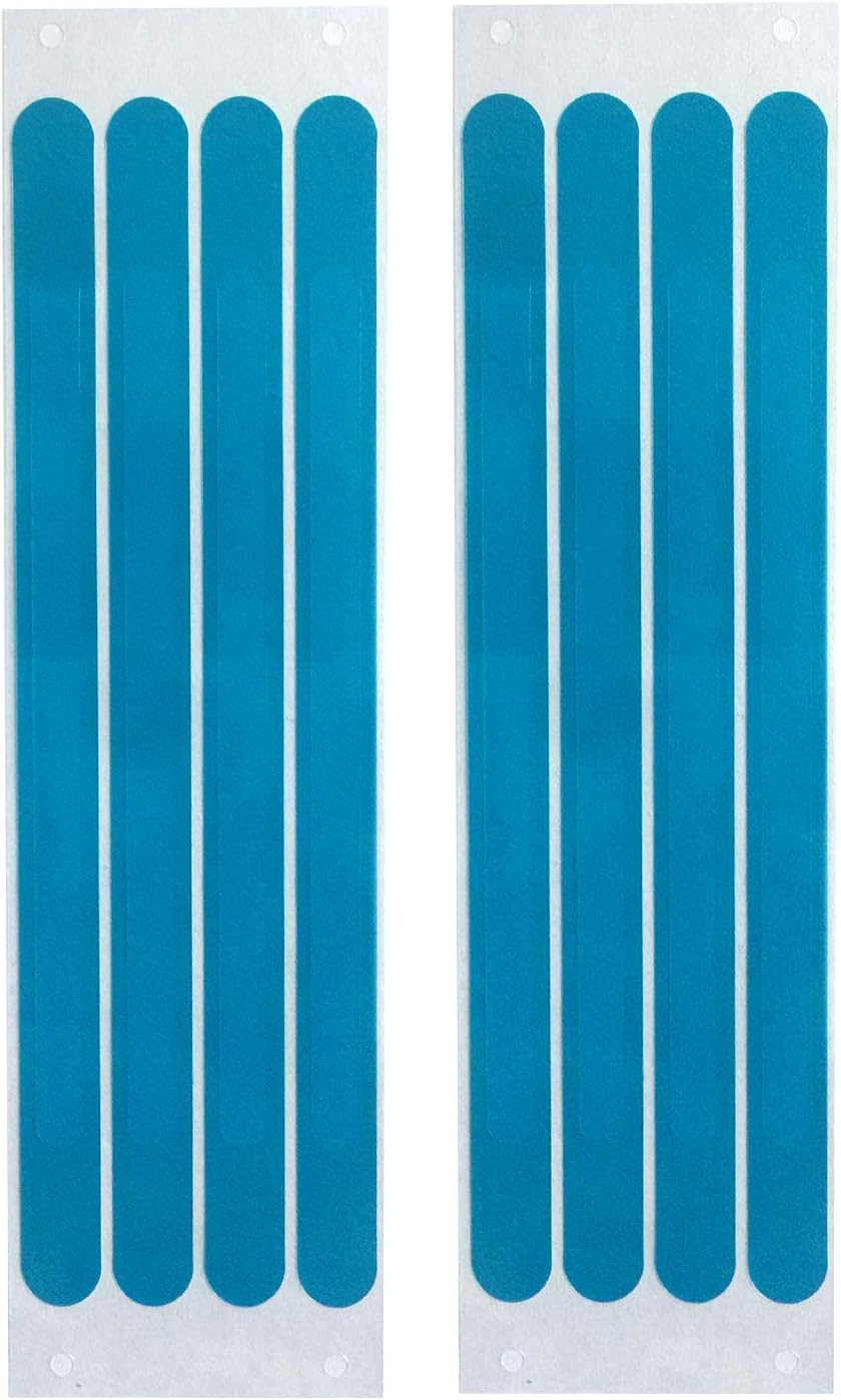 Privacy Filter Adhesive Strips and Slide Mount Tabs for Computer Monitors and Laptops - Replacement Kits