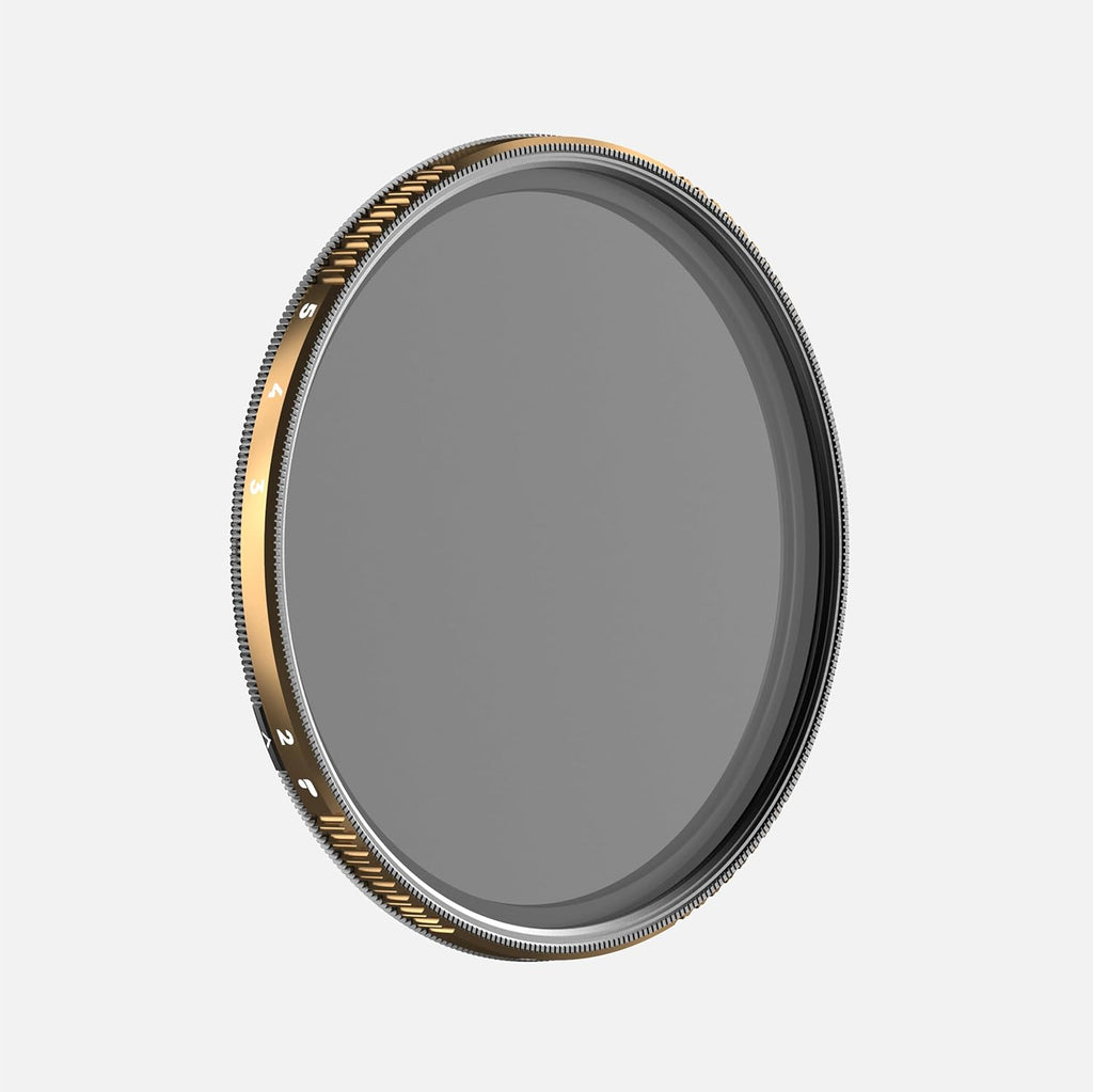 PolarPro 95mm Peter McKinnon VND Camera Filter - 2-5 Stop Variable Neutral Density Lens Filter for DSLR/Mirrorless Professional Video – PMVND Signature Edition II for Cinematic Shutter Speed Control