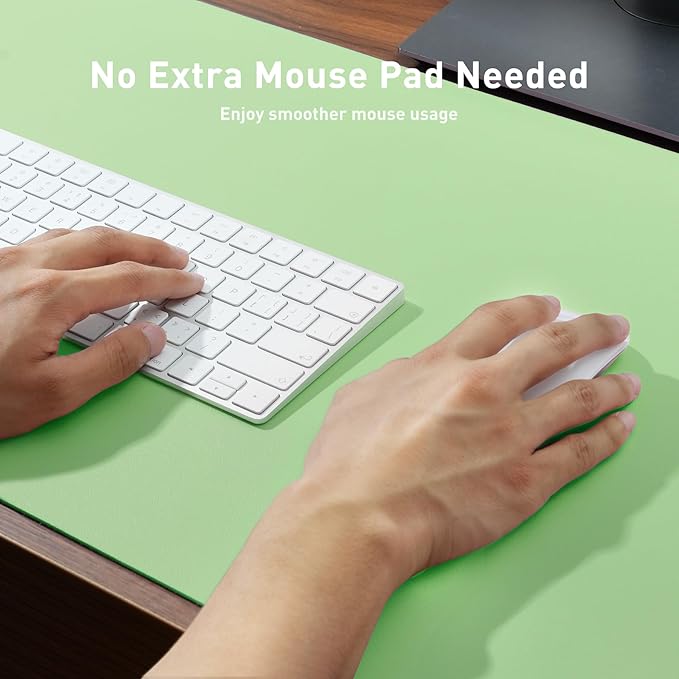 Aothia Faux Leather Desk Mat - Image 4