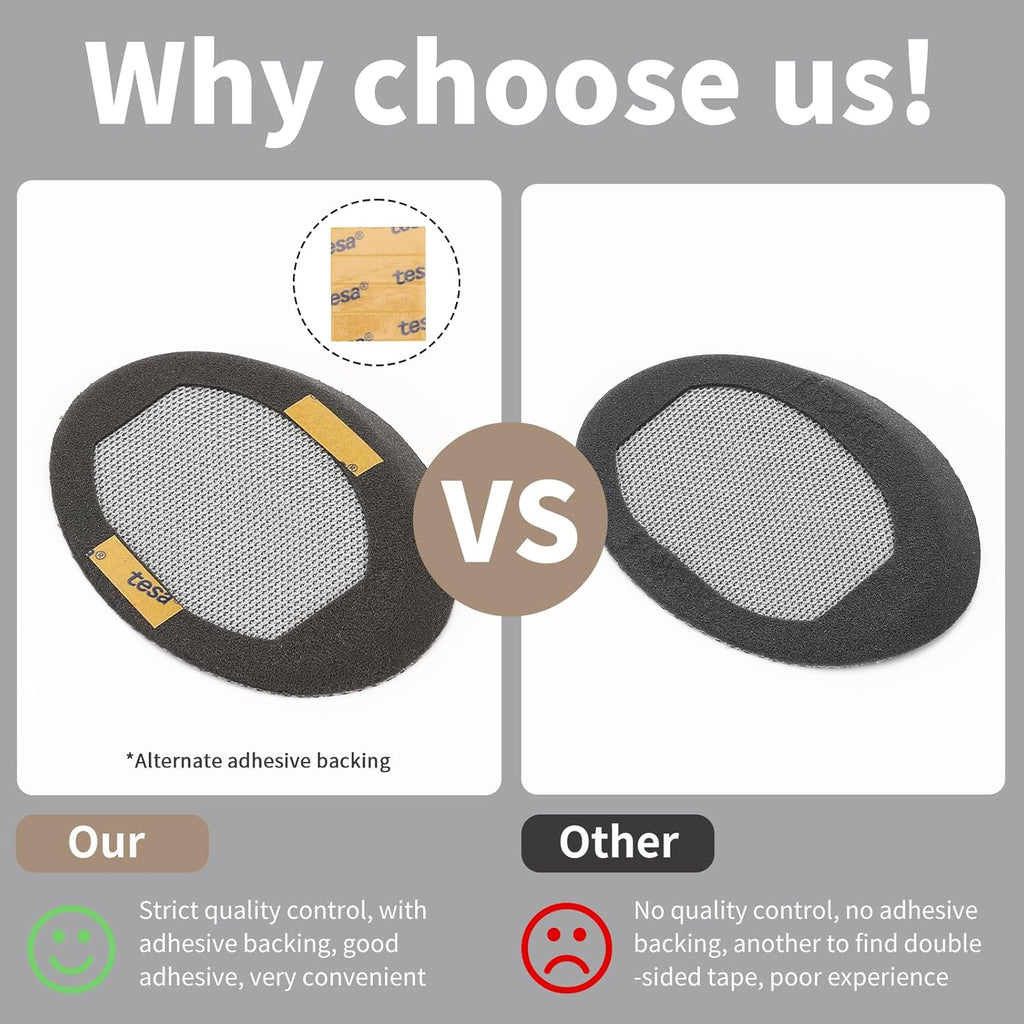 Damex Ear Cushions for Bose qc35 ii Replacement Ear Pads, Compatible with Bose QuietComfort 35 Replacement earpads, Increased Stitching,no Breakage, Protein Leather, Softly. (Silver)