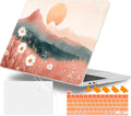 Case for MacBook Pro 13 inch with/Without Touch Bar (2016-2022, M2 A2338 M1 A2289 A2251 A2159 A1989 A1706 A1708), Hard Shell + Keyboard Cover + Dust Plug, Mountains