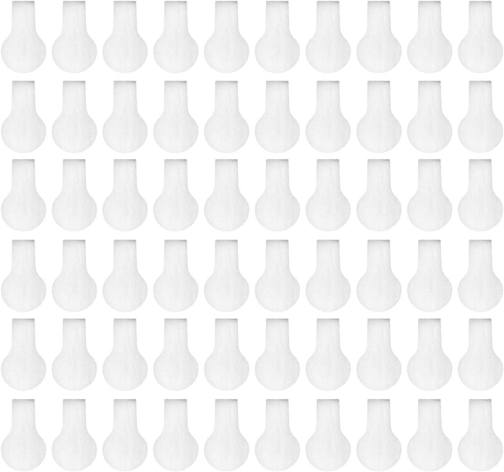 Cable Labels by Wrap-It Storage, Mini, White (60 Pack) Cord Labels, Wire Labels, Cable Tags and Wire Tags for Cable Management and Organizer for Electronics, Computers and More