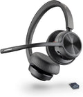 Poly Voyager 4320 UC Wireless Headset (Plantronics) - Stereo Headphones w/Noise-Canceling Boom Mic - Connect PC/Mac/Mobile via Bluetooth - Works w/Teams, Zoom, & More - Amazon Exclusive