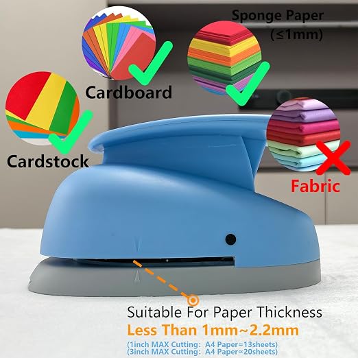 Circle Punch, Paper Punch, 2.5 inch Circle Hole Punch Cutters - Image 4
