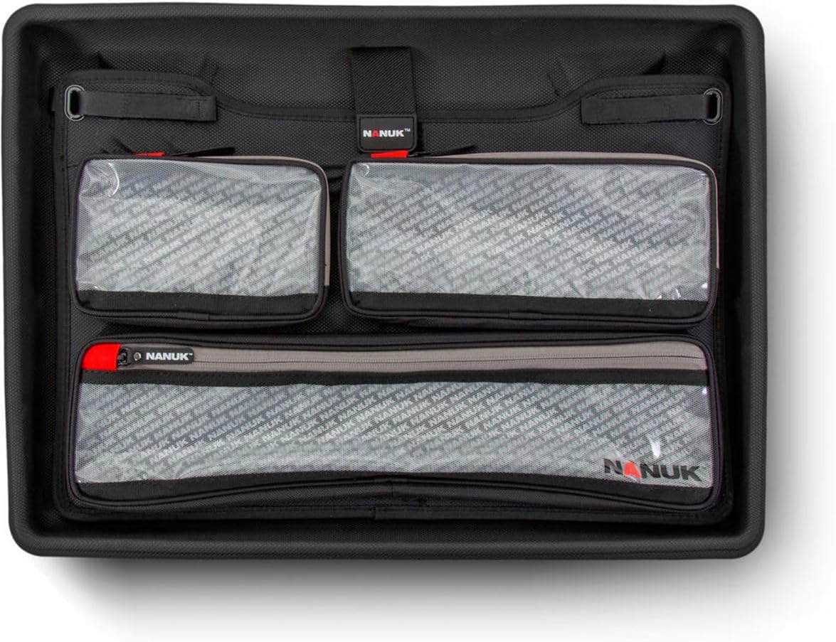 NANUK Large Series 930 Lightweight NK-7 Resin Waterproof Hard Case with Lid Organizer and Padded Dividers, Olive