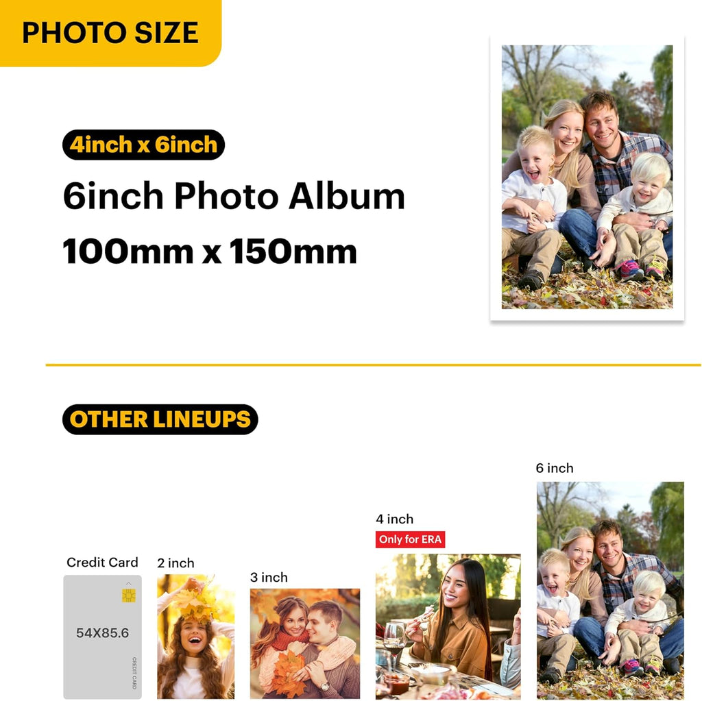 KODAK Dock Plus 4PASS Instant Photo Printer (4x6 inches) + 10 Sheets
