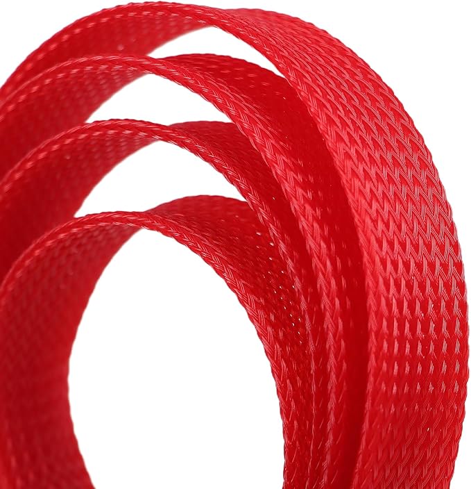 25ft PET Expandable Braided Cable Sleeve 5/8inch Pet Braided Cable Sleeve - Image 2