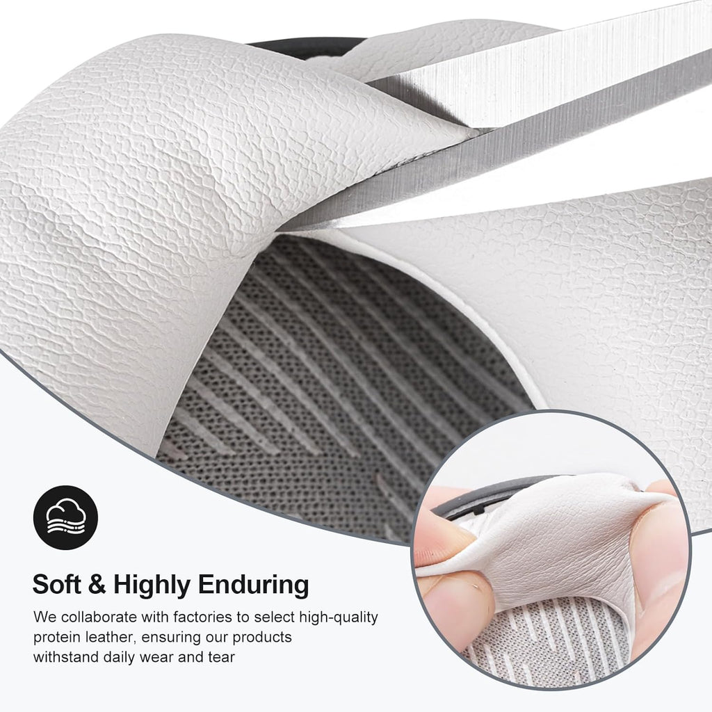 Replacement Ear-Pads Cushions for Bose QuietComfort-35 (QC-35) and QuietComfort-35 II (QC-35 II) Over-Ear Headphones (White)