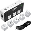 Key Power 230-Watt Step Down 220V to 110V Voltage Converter & International Travel Adapter/Power Converter with USB-C Port 18W - [Use for USA Appliance Overseas in Europe, AU, UK, Ireland, etc.]