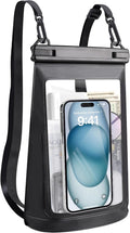 2L Waterproof Phone Pouch for iPhone 16 15 14 11 Pro Max & Galaxy S24 S21 - Floating Large Capacity Dry Bag Stores Sunscreen, Sunglasses - Oversized Waterproof Bag for Beach, Swimming, Kayaking