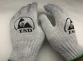 ESD Gloves - Heat Resistant - Anti-Static Gloves (10 Pairs, Large)