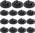 15 Pcs Magnetic Cable Clips Zip Tie Mount Base Black Magnetic Wire Holder Multipurpose Cable Ties Mount Wire Clips Management Base Electrical Cable Ties Supplies for Cable Wire