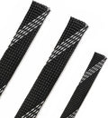 25ft PET Expandable Braided Cable Sleeve 13/16inch Pet Braided Cable Sleeve by PursuingaBetterLife