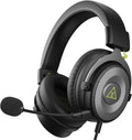 EKSA E900 Headset with Microphone for PC, PS4,PS5, Xbox - Detachable Noise Canceling Mic, 3D Surround Sound, Wired Headphone for Gaming, Computer, Laptop, 3.5MM Jack