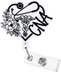 Cute Flower CNA Badge Reel by BEZTN