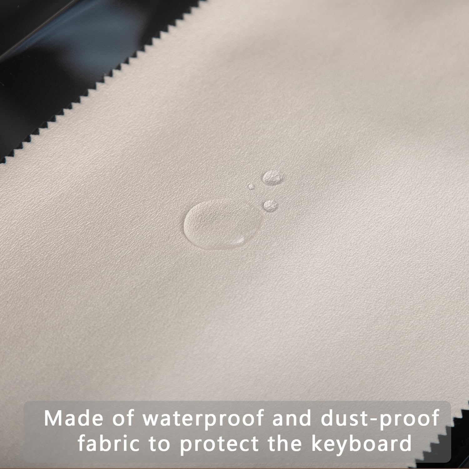 Keyboard Piano Cover, Digital Piano Dust Cover, Light Luxury Soft and Premium Surface, Thickening Electronic Organ Covering Keyboard Update Encasement (White)