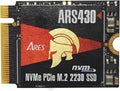 DATO M.2 2230 SSD 1TB, PCIe Gen 4x4 NVMe Internal Solid State Drive with Aluminum Heatsink, Compatible with Steam Deck, ROG Ally, Surface Pro, Mini PCs, Ultrabook, Up to 5000/3200 MB/s - ARES ARS430
