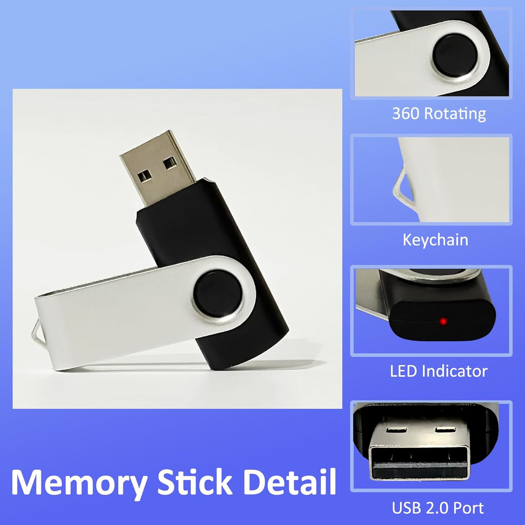 Thumb Drive 4GB FAT32 USB Flash Drives 20 Pack 4 GB USB 2.0 Jump Drives Multipack Flash Memory Stick Zip Drive Pendrive 20Pack with 20PCS Lanyards Label (Green Sliver 4gig)