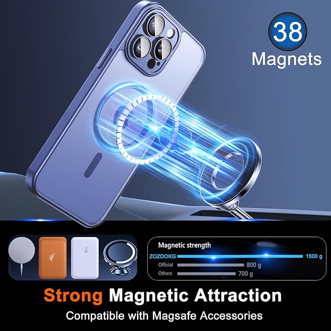 for iPhone 14 Pro Case with Privacy Screen Protector and Camera Protection - Image 3
