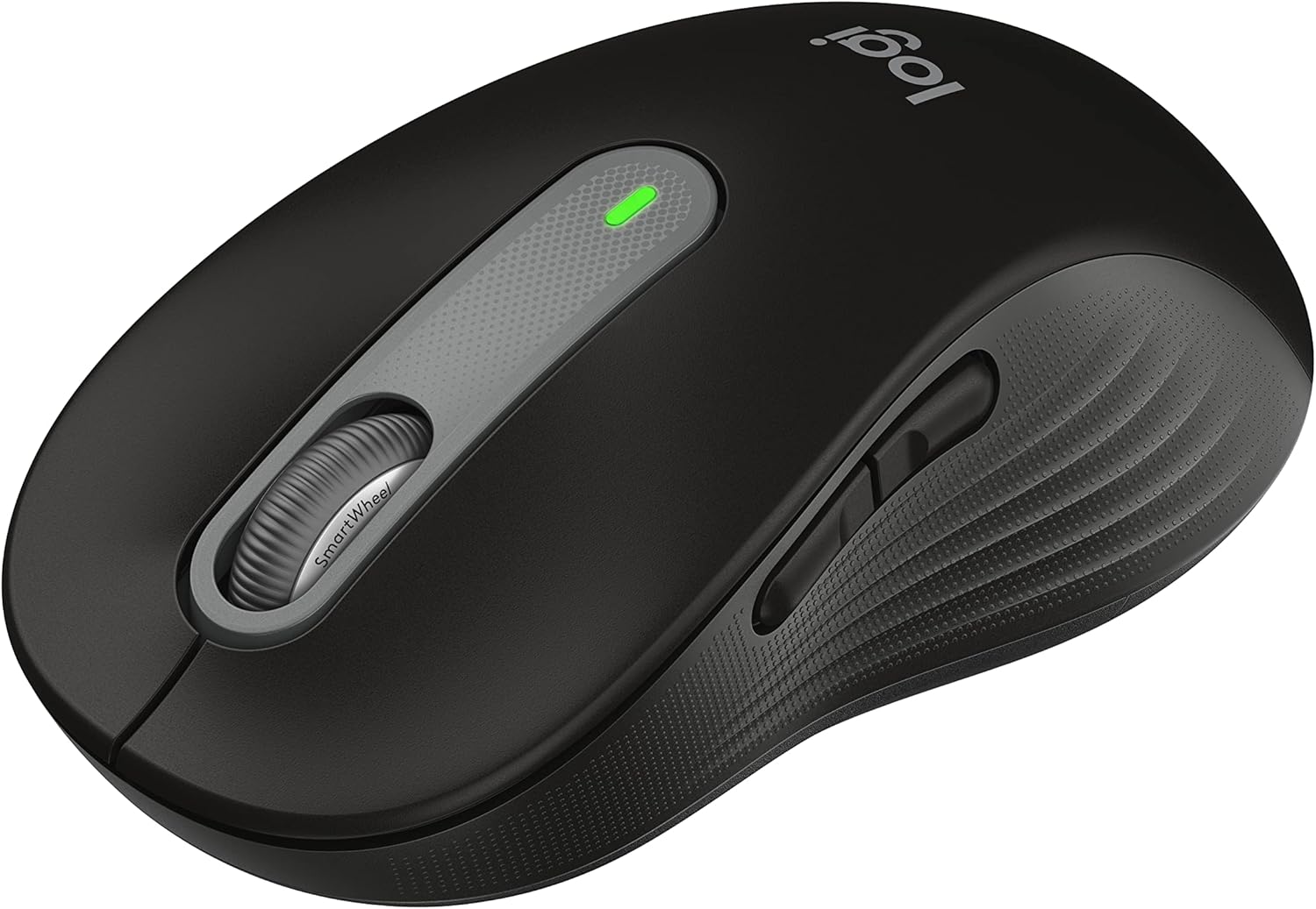 Logitech Wireless Mouse Signature M650 - Small to Medium Sized Hands, Right Handed, 2-Year Battery, Silent Clicks, Customizable Buttons, Bluetooth, PC/Mac?Chromebook - Black