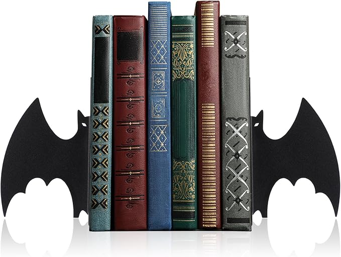 Geelin Metal Bat Bookends Set of 2 Styles Gothic Book Ends by Geelin