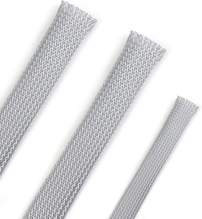 25ft PET Expandable Braided Cable Sleeve 1/2inch Pet Braided Cable Sleeve by PursuingaBetterLife