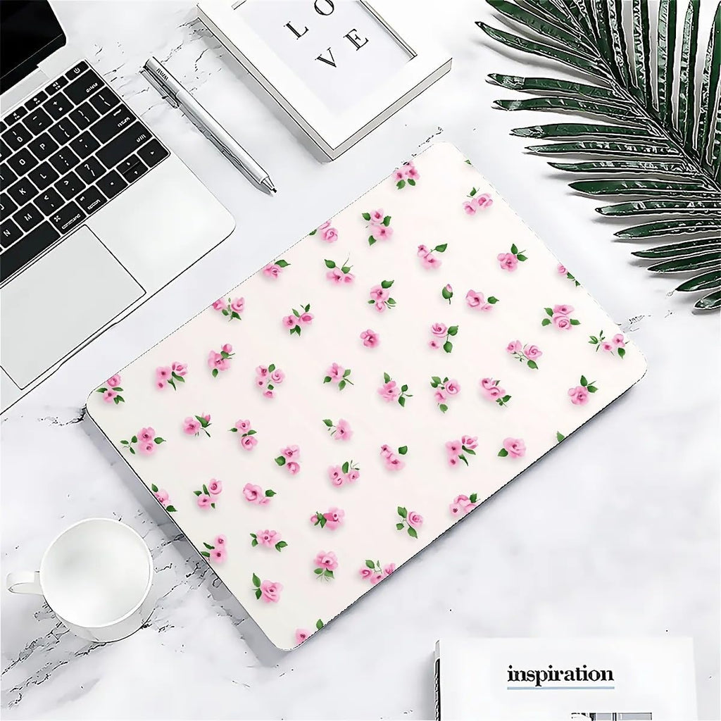 Compatible with MacBook Air 13.3 13.6 Inch Case 2022 2021 2020 2019 Plastic Hard Shell Case Cover,13.3 Pro(A1706/A1708/A1989/A2159/A2289/A2338), Pink Rose