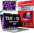 Magnetic Privacy Screen for MacBook Air 13 & 13.6 Inch (2022-2025, M2, M3, M4) Removable Laptop Privacy Filter Shield and Protector