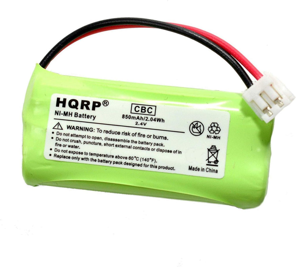 HQRP 4-Pack Battery Compatible with AT&T Lucent BT8001 BT184342 BT284342 3101 3111 89-1330-00-00 89-1335-00-00 GE 5-2754 Philips SJB-2121 Cordless Phone
