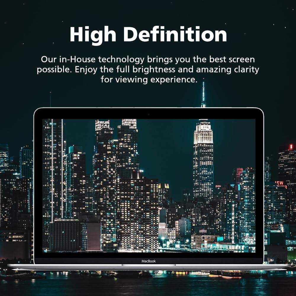 Magnetic Privacy Screen Protector for MacBook Air 15 Inch (2024 M3), Removable Anti Glare Anti Blue Light Anti Spy Screen Filter