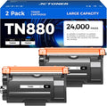 TN880 Black Toner Cartridge 2-Pack High Yield Compatible for Brother TN-880 TN850 TN820 TN890 HL-L6200DW L6200DWT L5200DW L5100DN L6400DW MFC-L5800DW L5700DW L6700DW L6800DW DCP-L5600DN Printer Ink