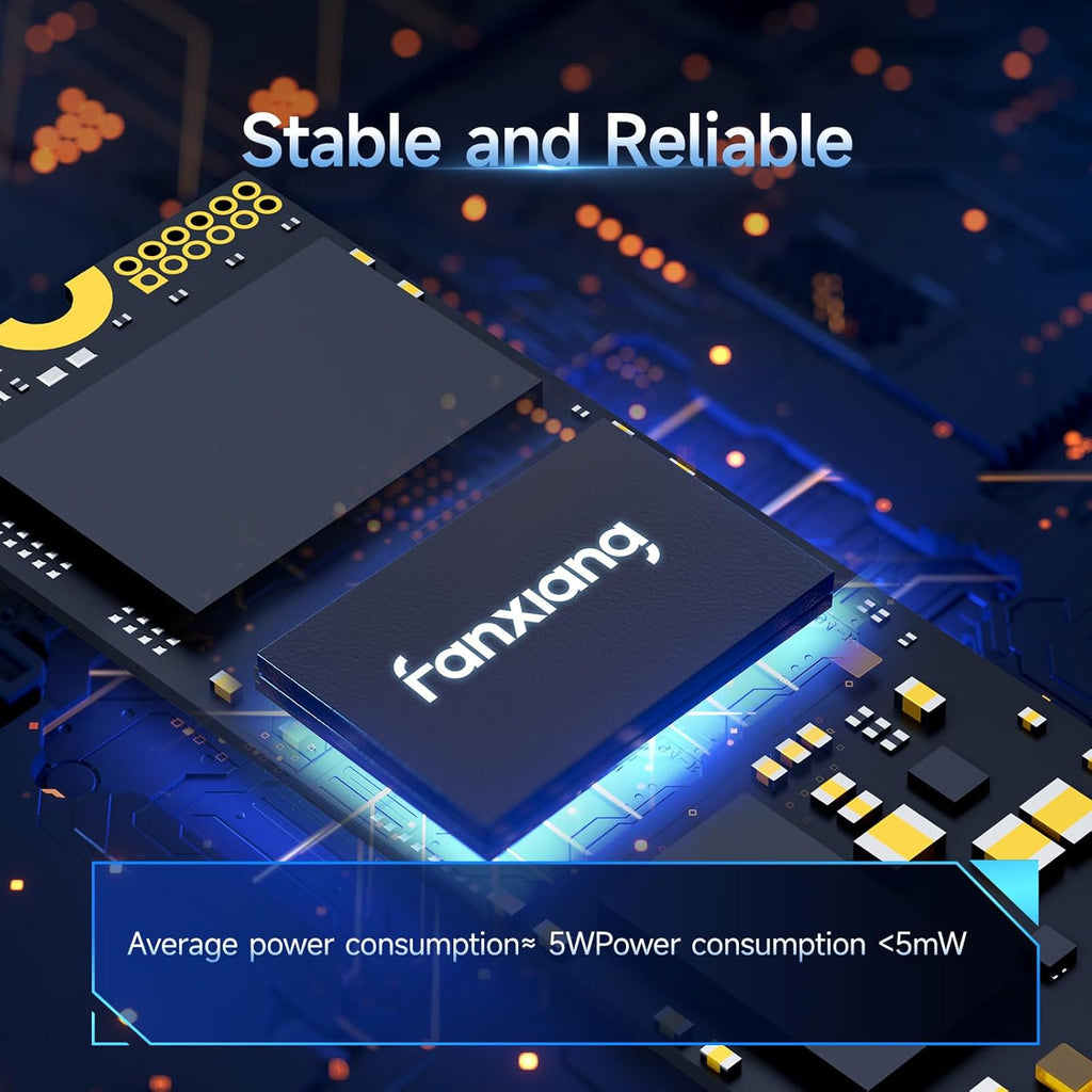 4TB SSD NVMe PCIe Gen4 M.2 SSD for PS5, Up to 5000 MB/s, Internal Gaming SSD for PS5, 3D NAND SLC Cache Solid State Drive Upgrade Storage for PC/Laptops S690Q
