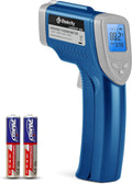 Etekcity Infrared Thermometer 1080, Heat Temperature Temp Gun for Cooking, Laser IR Surface Tool for Pizza Oven, Meat, Griddle, Grill, HVAC, Engine, Accessories, -58°F to 1130°F, Blue
