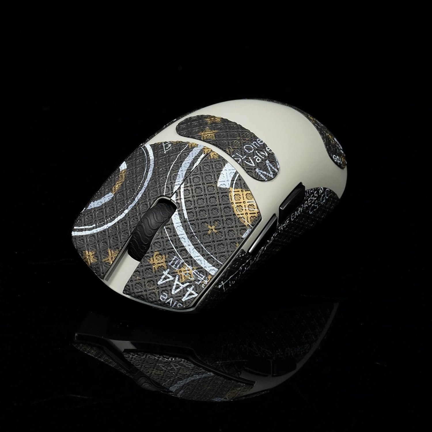 Grip Tape for Lamzu Atlantis Maya - Anti-Slip,Enhanced Control, Sweat Resistance,Improves FPS Gaming Grip & Mouse Protection [Pre-Cut] M4A4 0.4mm