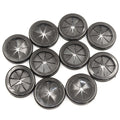 Rubber Grommets for Wiring, 1-3/8 Inch Drill Hole 1-3/16 Inch ID, Firewall Grommets Automotive Cable Cords Hoses Protection, Double-Sided Rubber Plugs for Round Holes, 10 Pcs, 30x35 mm