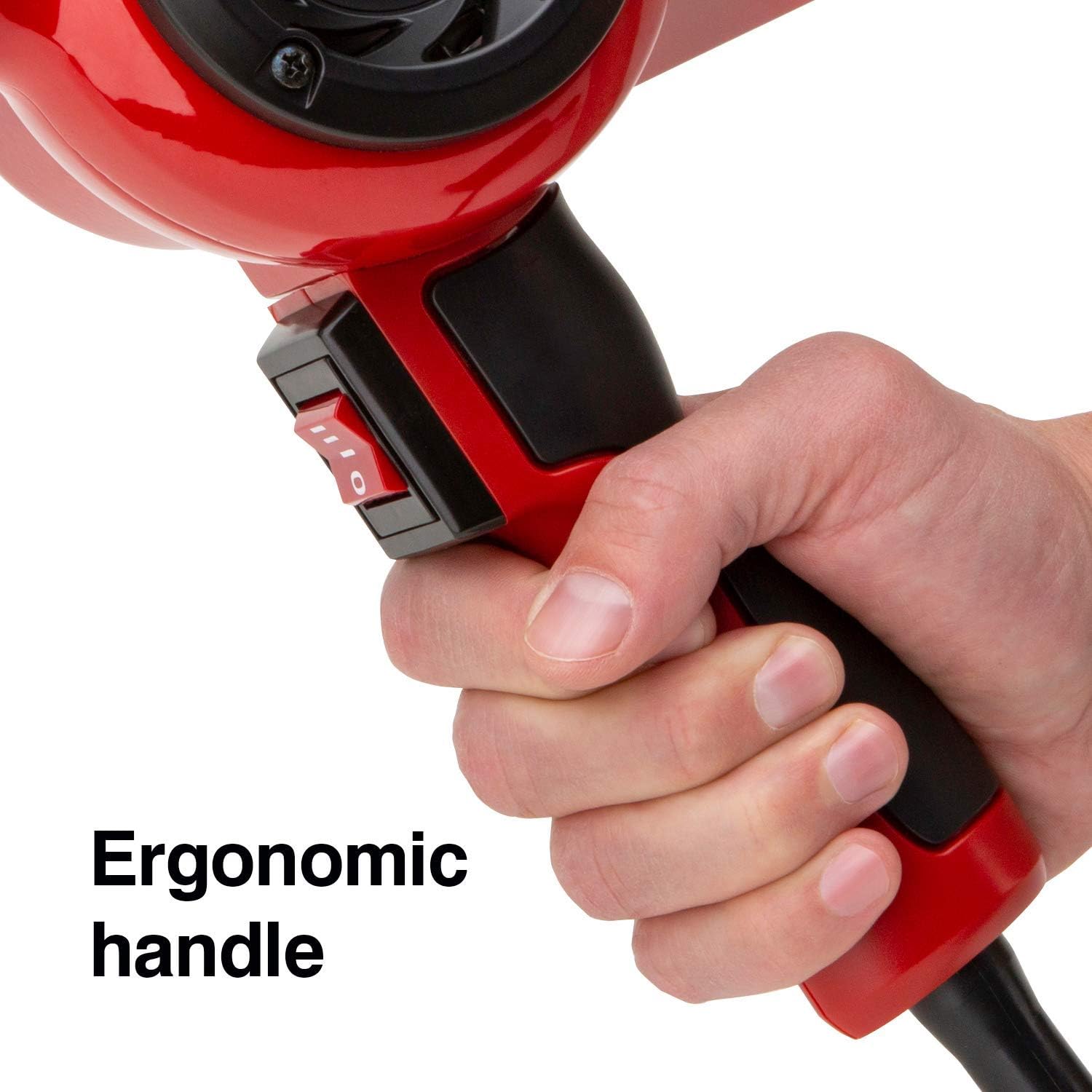 Master Appliance HG-501D Industrial Heat Gun, Quick Change Plug-In Heating Element, 1200F, 120V, 1740W, 14.5 Amps, Assembled In USA