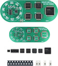 Soldering Practice Kit DIY Circular Red LED SMD Circuit Kit Learn Soldering Kit For Beginners