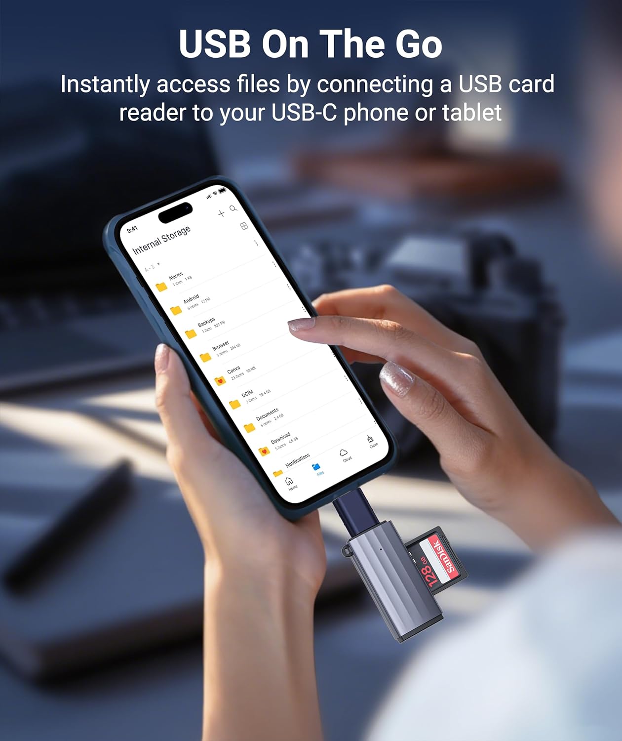 Syntech USB C to USB Adapter Pack of 2 USB C Male to USB3 Female Adapter Compatible with iPhone 17 Pro Max MacBook Pro Air 2024 iMac iPad mini Pro, Other Type C or Thunderbolt 4/3 Devices, Midnight