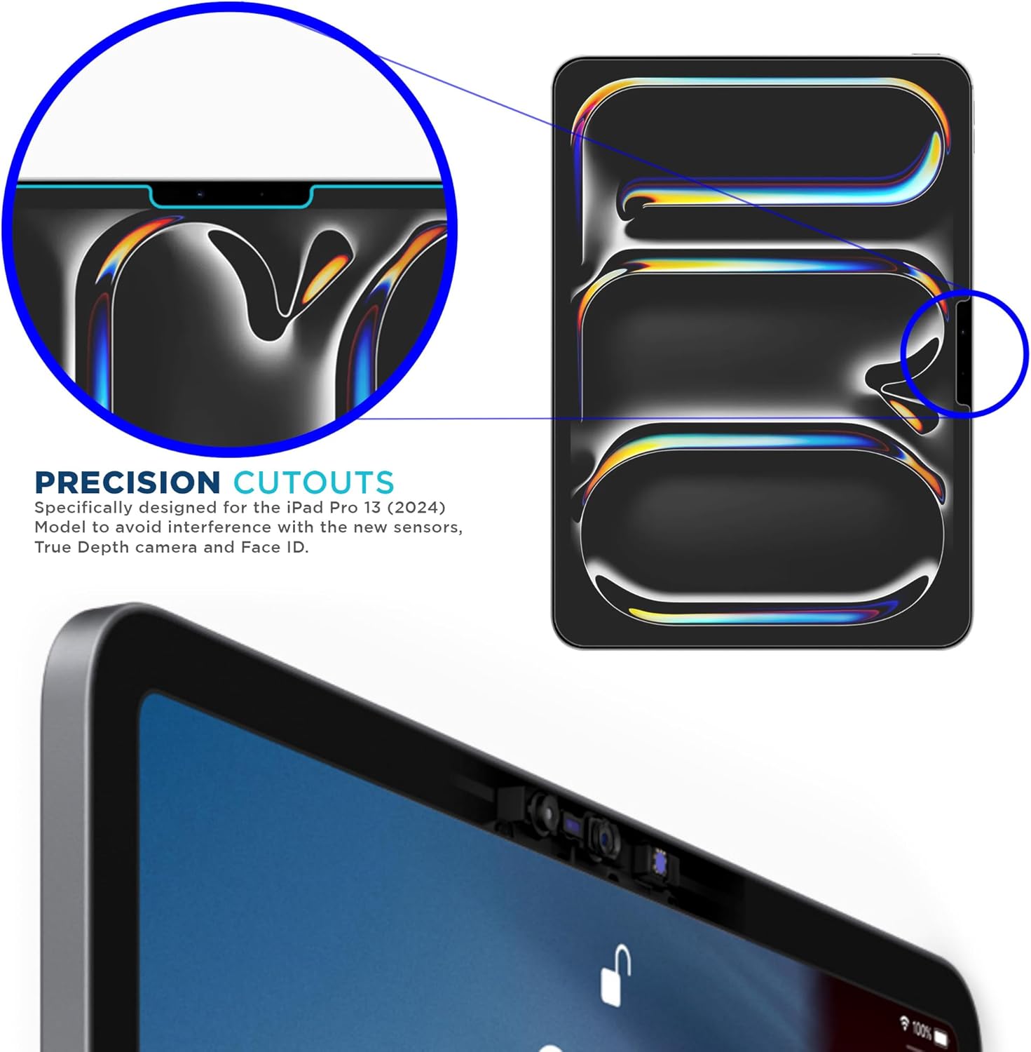 Tech Armor Matte Anti-Glare Film Screen Protector for iPad Air 13 (2025) and iPad Pro 13 Inch 2024 - Perfect for Drawing, Writing, and Note-taking like on Paper 2 Pack