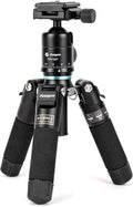 Fotopro Mini Tripod Portable Desktop Aluminum Small Camera Tripod with 360 Ball Head 20 Inch Compact Tabletop Tripod for DSLR Camera Video Camcorder Travel with Carrying Bag Load up to 11lbs/5kg
