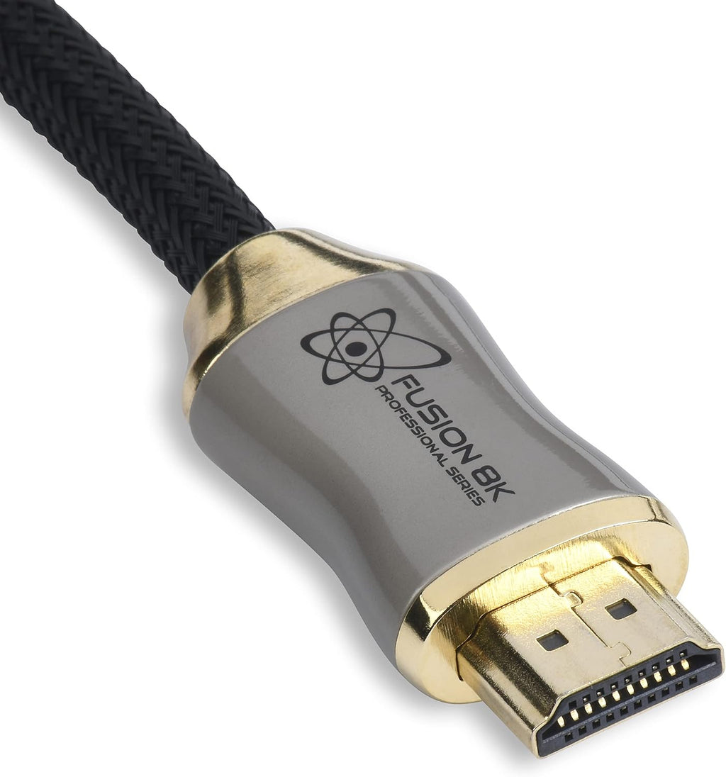 HDMI 2.1 Certified Cable Supports 10K 8K @60Hz and 4K @120Hz Compatible with All TVs, BluRay, Xbox Series X, PS5 (3 Feet)