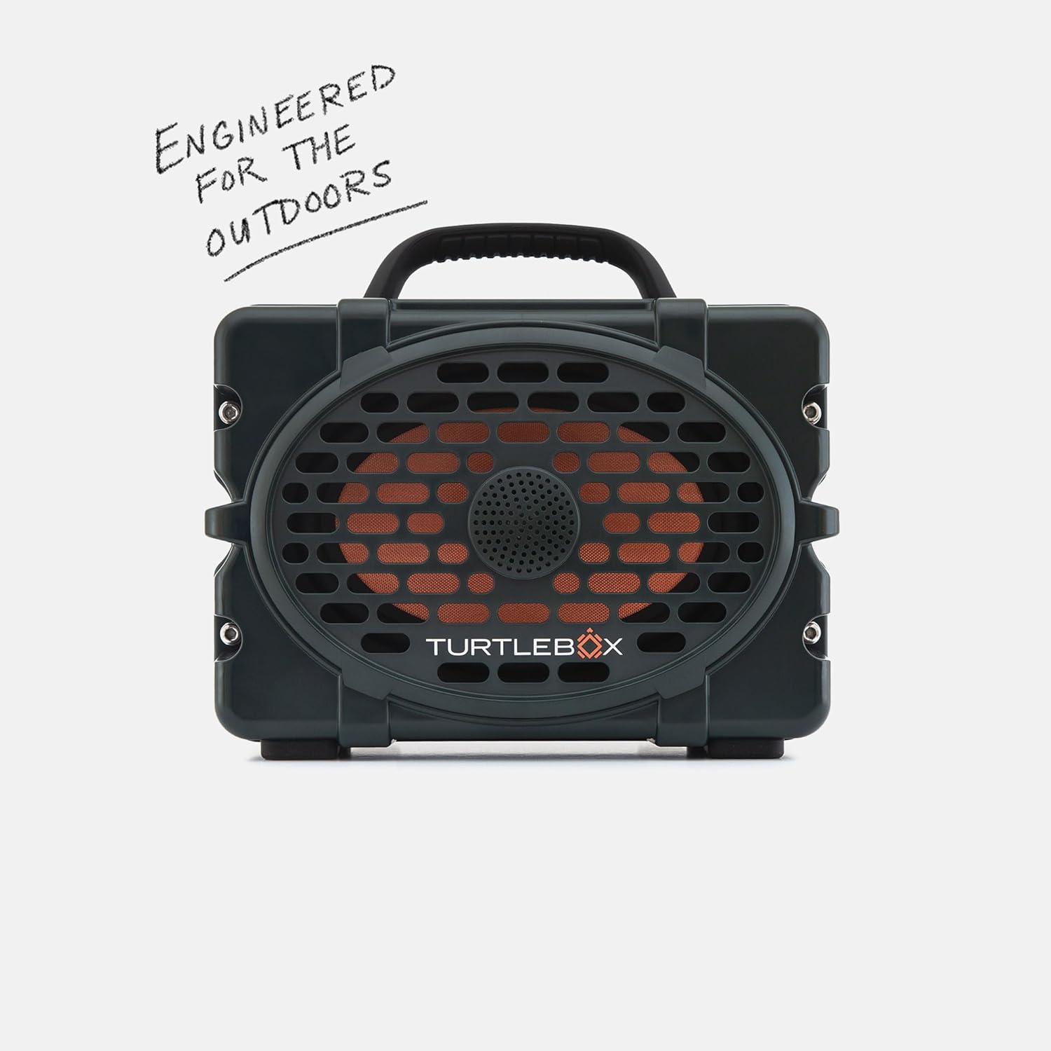 Turtlebox Original Gen 3: Portable Outdoor Bluetooth Speaker – Ultra-Loud (120dB), Waterproof (IP67), Rugged, Impact-Resistant, 3-Day Battery | Party Mode: Unlimited Pairing Stereo, Green/Camo