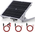 SUNER POWER 20W 12V Solar Battery Charger Maintainer, Built-in Smart MPPT Charge Controller, Adjustable Mount Bracket, Waterproof 20 Watt Solar Panel Kits for Car Automotive Boat Marine RV Trailer