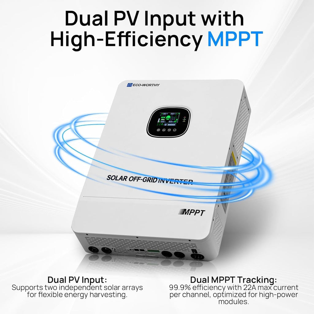 ECO-WORTHY Home Power Station Backup Power,10000W AC Output+30720Wh LiFePO4 Battery with Communication Bluetooth WiFi+6-Layer Movable Server Cabinet for Home Backup,Emergency,Solar System Components