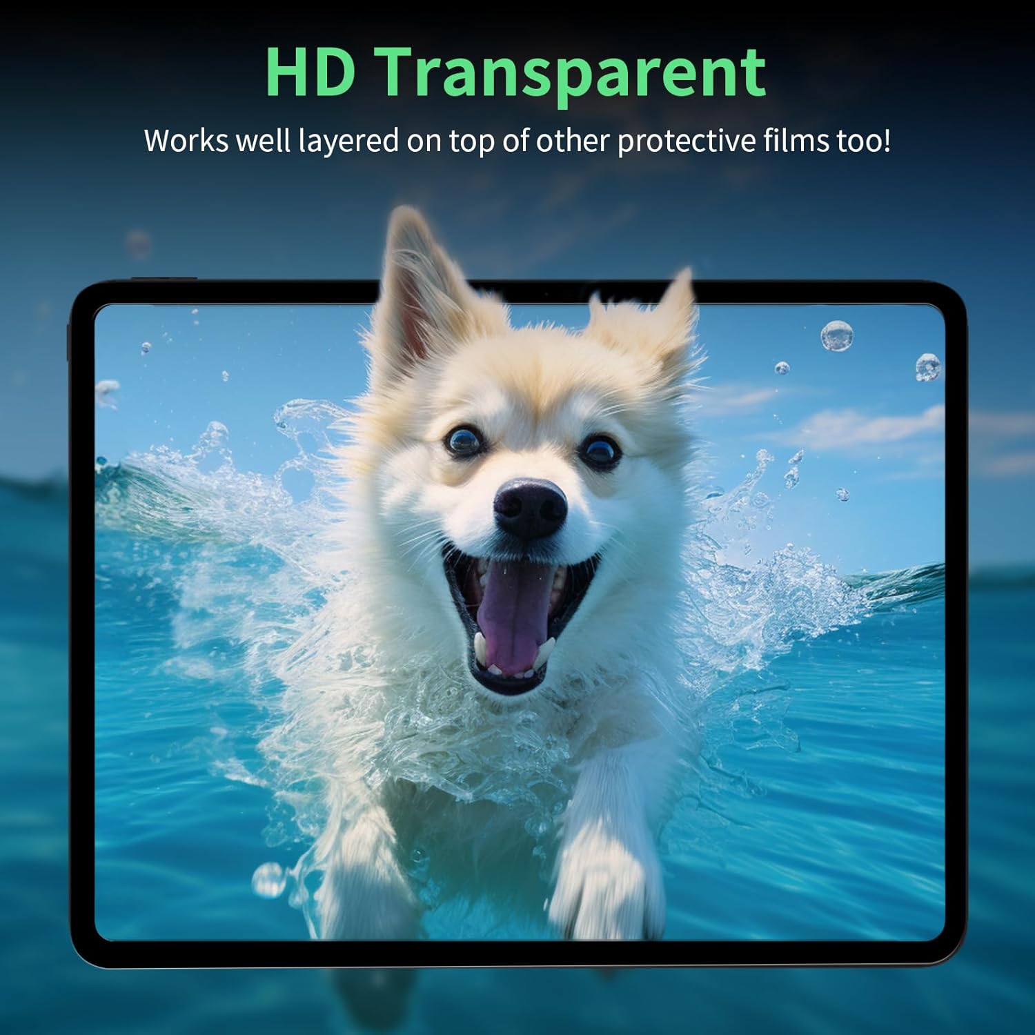 Nano Privacy Screen Protector Compatible with iPad Pro 13 2024 7th Gen (A2925, A2926) Anti-Glare Blue Light Film Anti-Spy Filter, Bubble-Free Shield Easy Install Guard Removable Cover