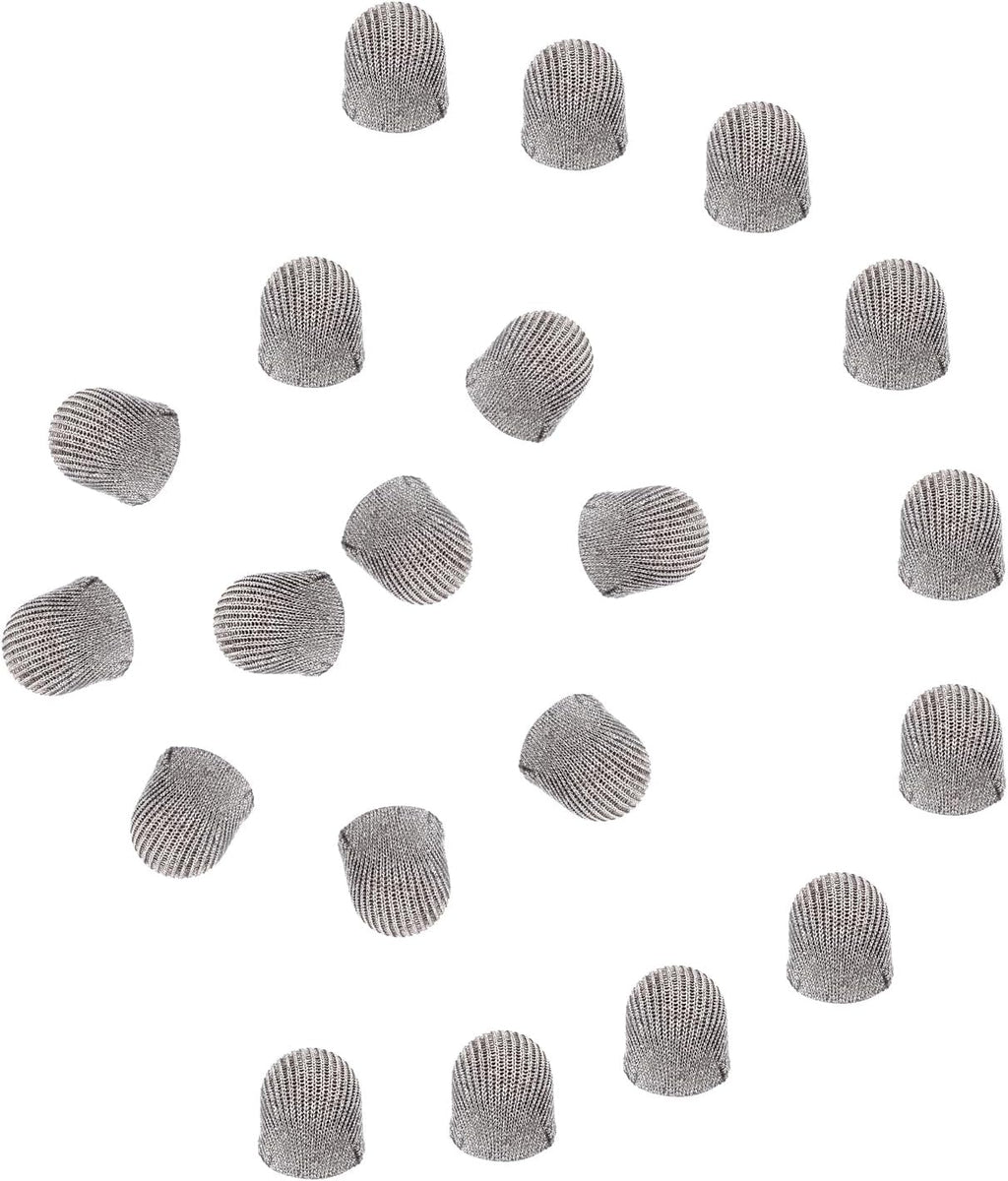 MECCANIXITY 10Pcs Replacement Fiber Mesh Tips for Stylus Pens 6.5mm Suitable for Capacitive Touch Screen,High Sensitivity,Soft,No Scratch Screen Pen Tip